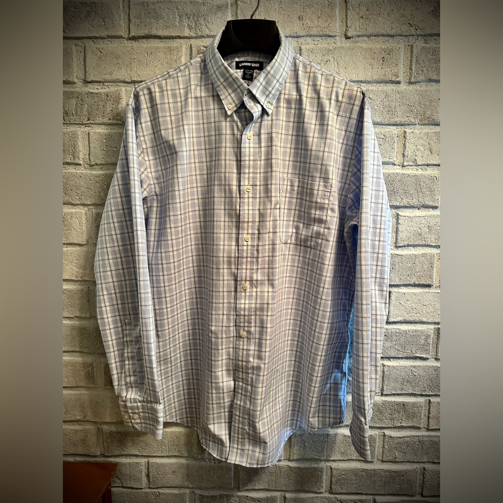 Land’s End dress shirt 17.5-35
